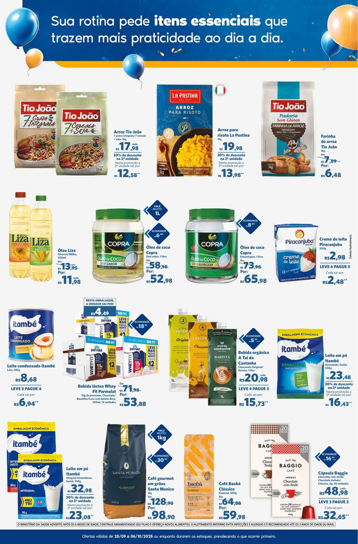 Folheto Sam's Club 25.09.2025 - 06.10.2025