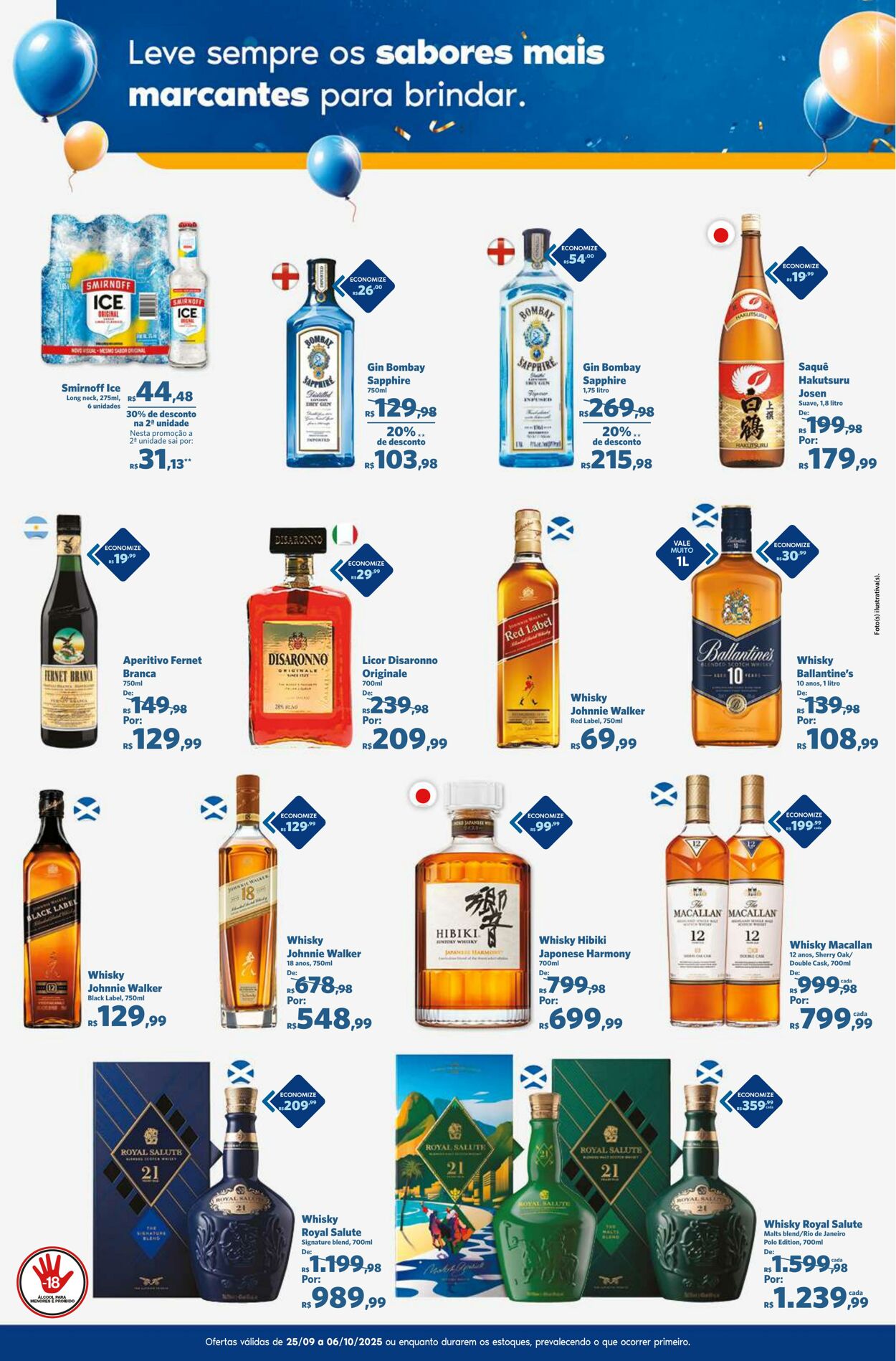 Folheto Sam's Club 25.09.2025 - 06.10.2025