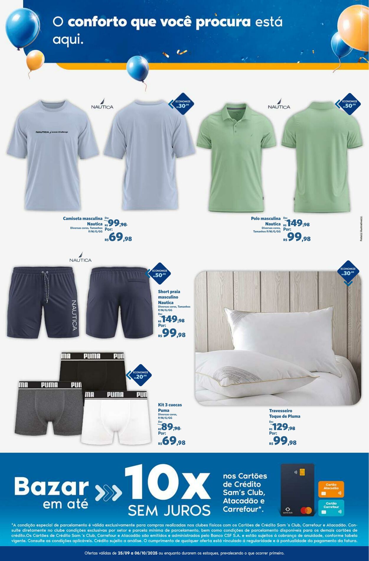 Folheto Sam's Club 25.09.2025 - 06.10.2025