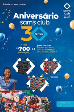 Folheto Sam's Club 25.09.2025 - 06.10.2025