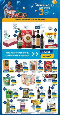 Folheto Sam's Club 25.09.2025 - 29.09.2025