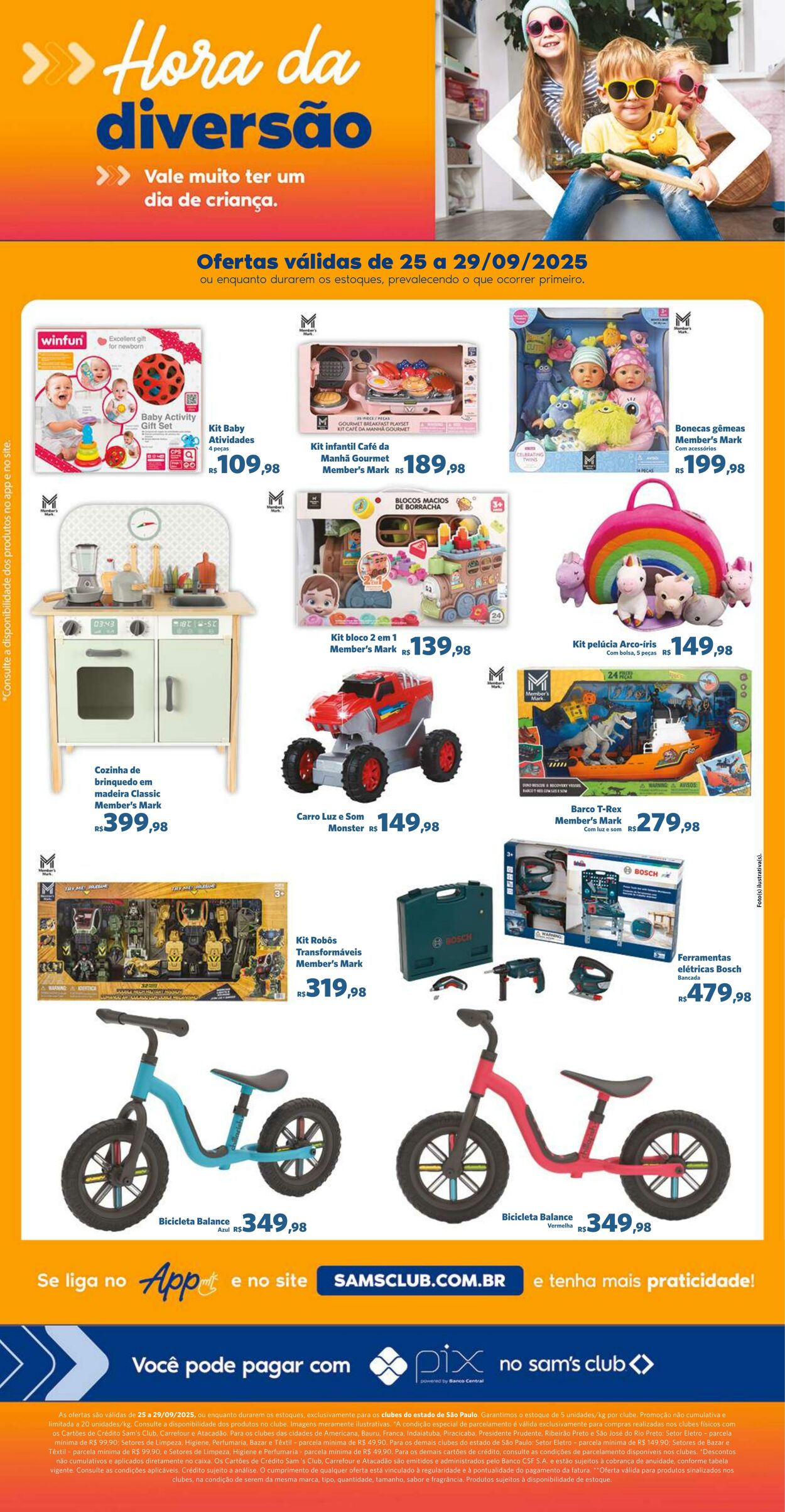 Folheto Sam's Club 25.09.2025 - 29.09.2025