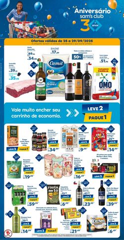 Folheto Sam's Club 25.09.2025 - 29.09.2025
