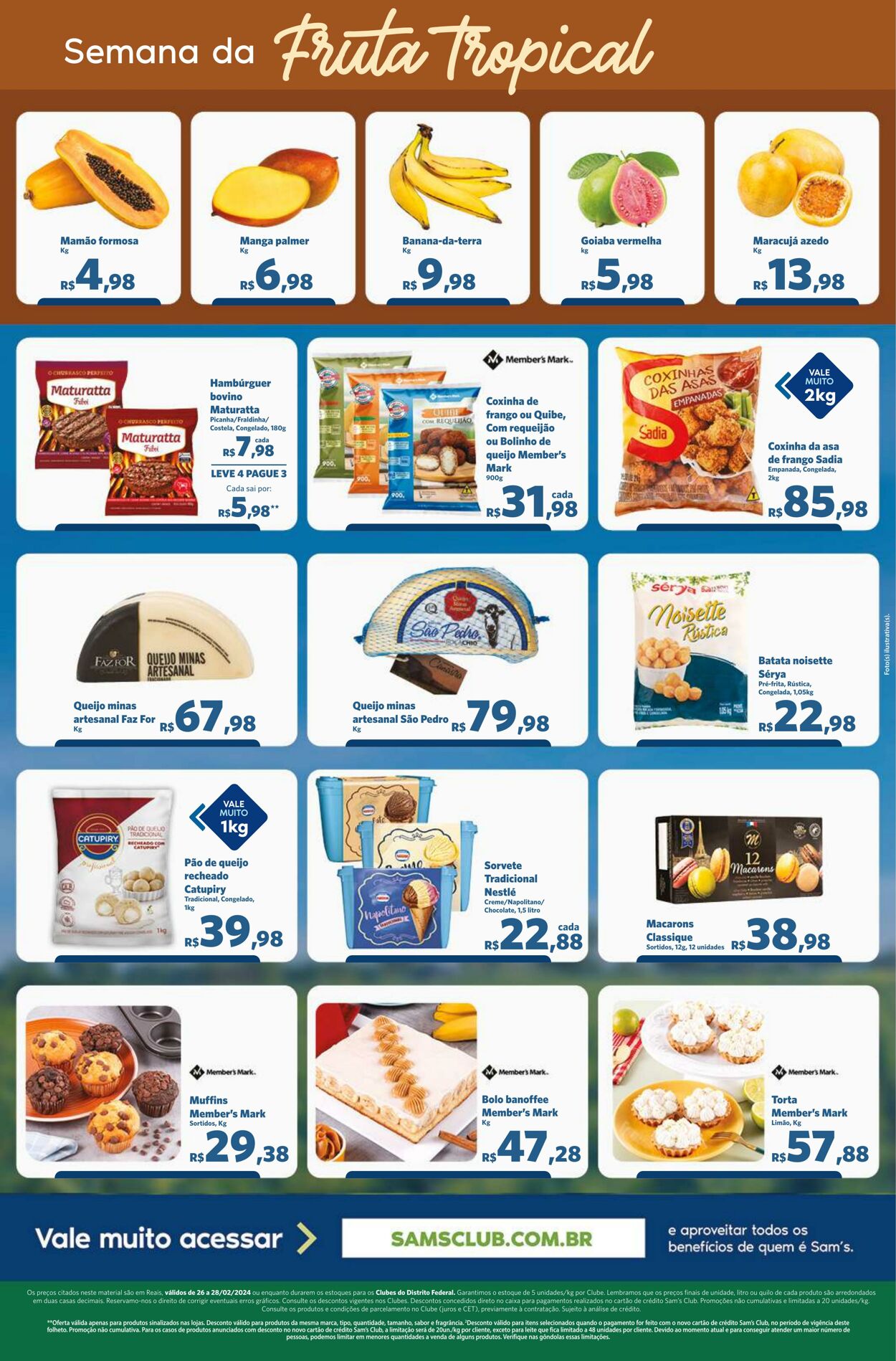 Folheto Sam's Club 26.02.2024 - 28.02.2024