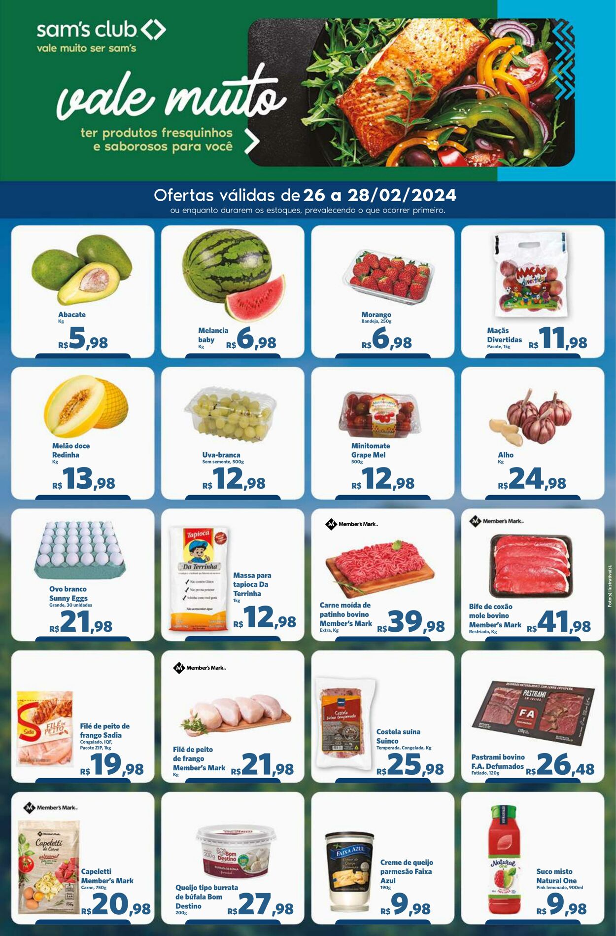 Folheto Sam's Club 26.02.2024 - 28.02.2024