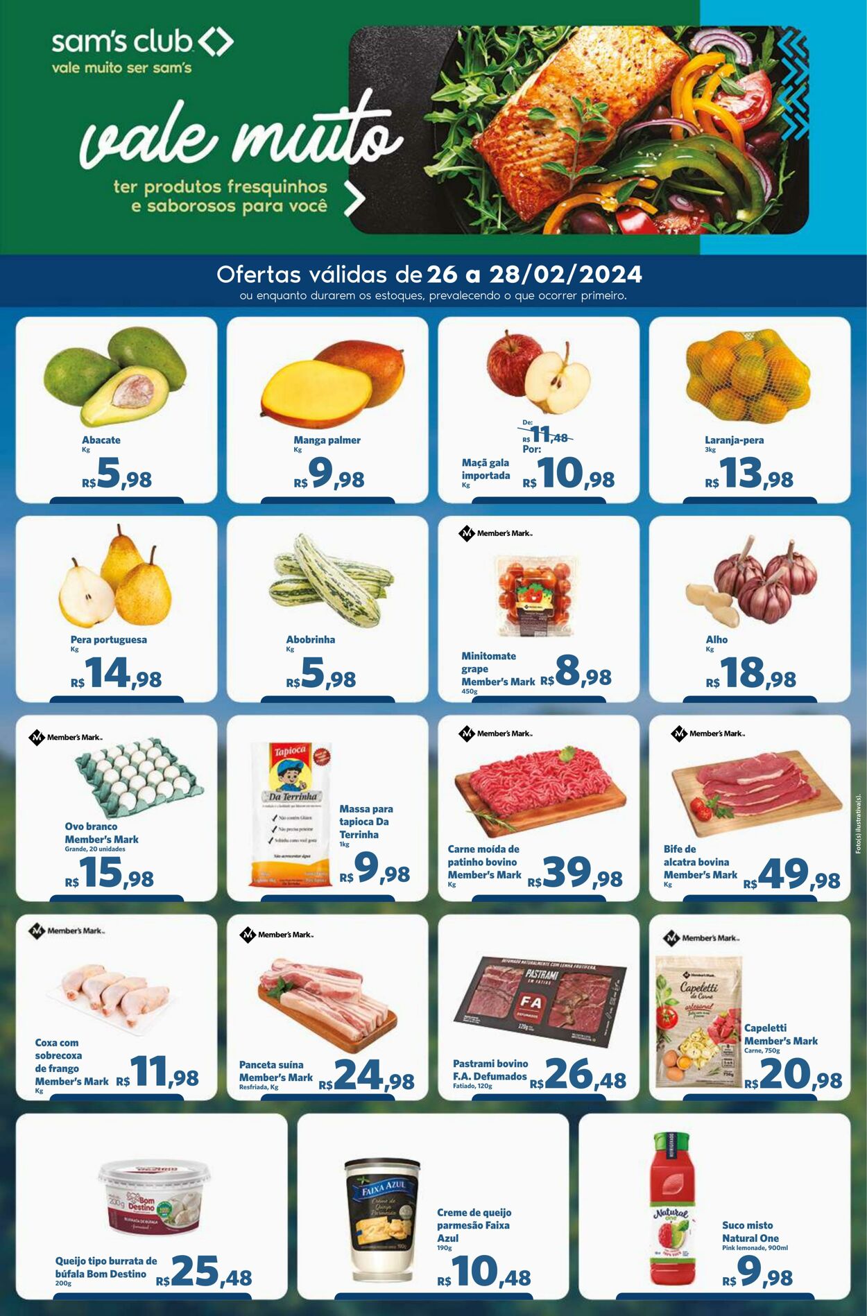 Folheto Sam's Club 26.02.2024 - 28.02.2024