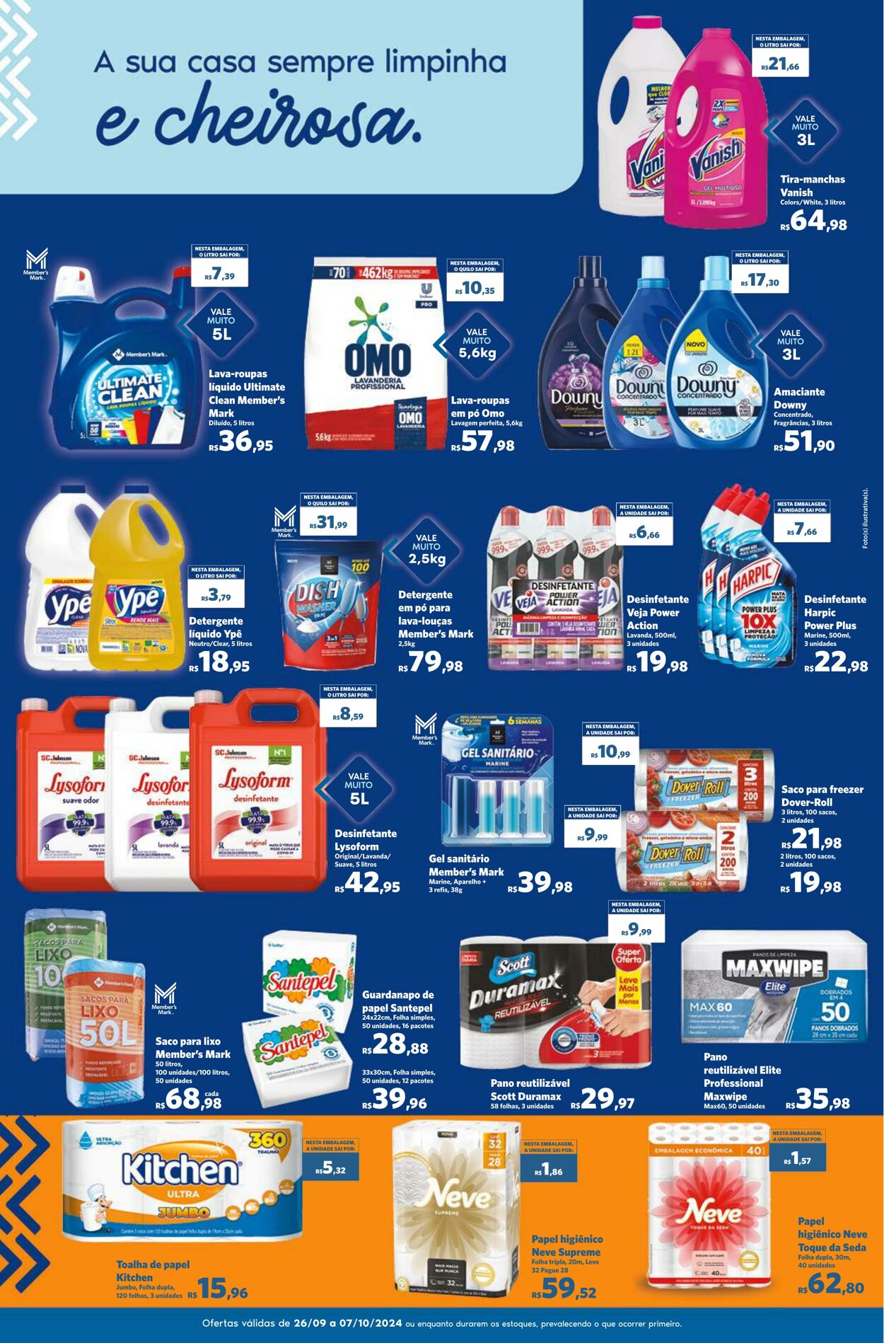 Folheto Sam's Club 26.09.2024 - 07.10.2024