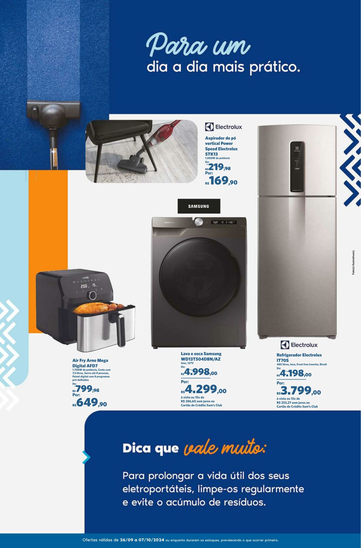 Folheto Sam's Club 26.09.2024 - 07.10.2024