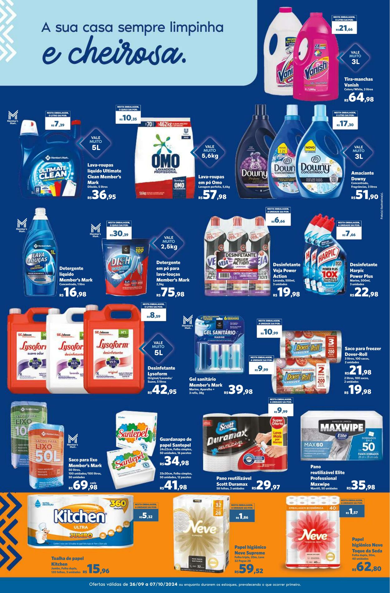 Folheto Sam's Club 26.09.2024 - 07.10.2024