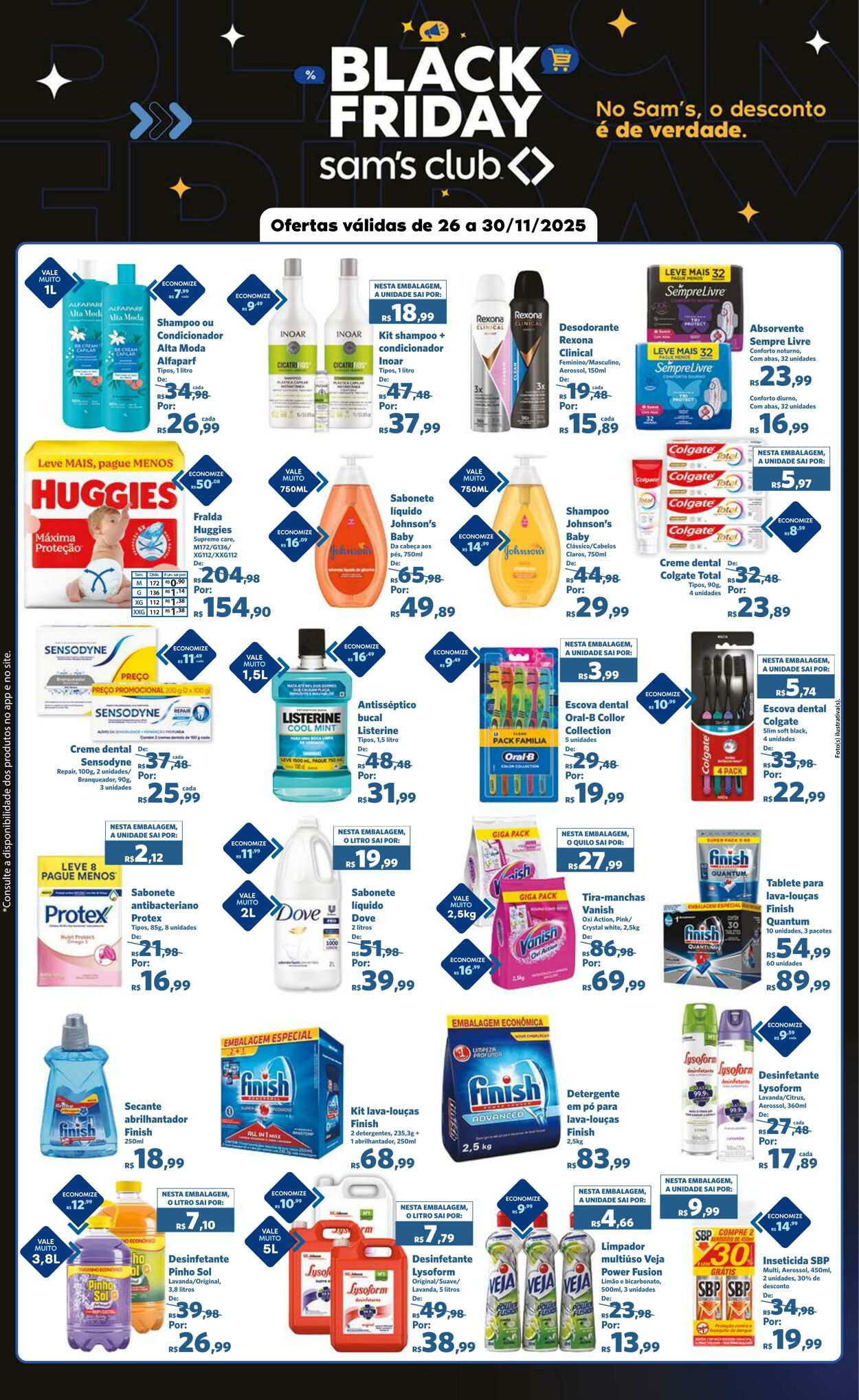 Folheto Sam's Club 26.11.2025 - 30.11.2025
