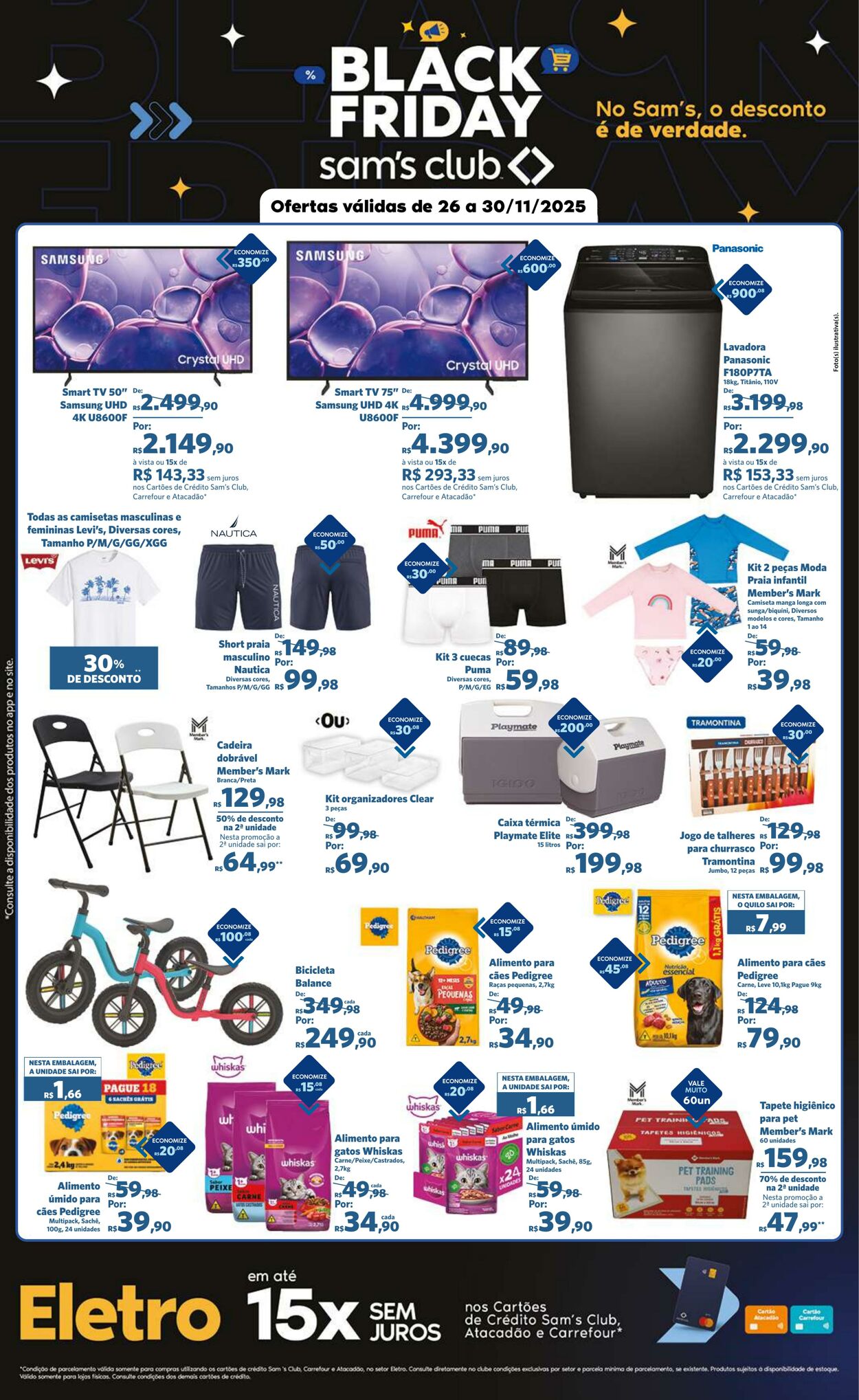 Folheto Sam's Club 26.11.2025 - 30.11.2025