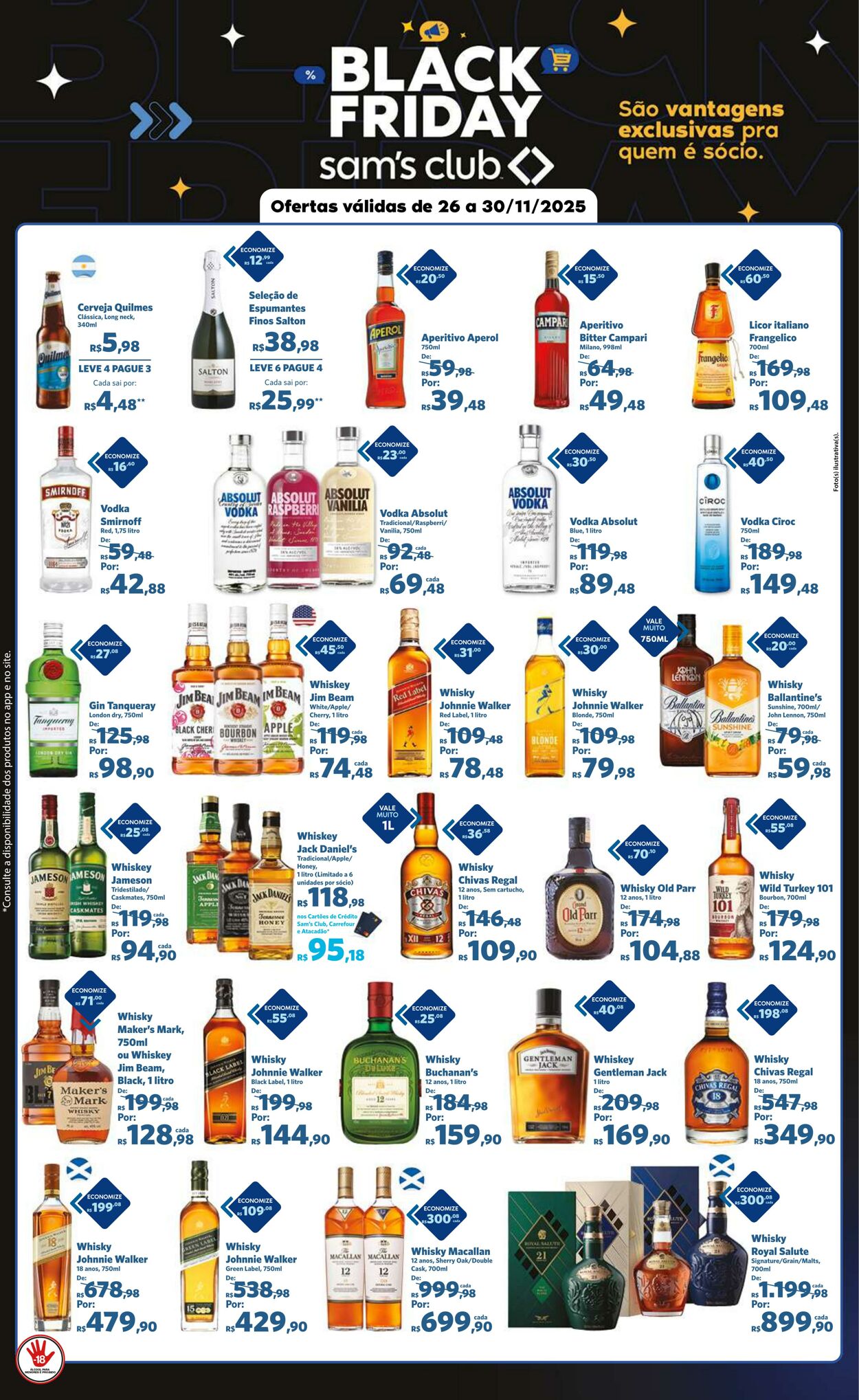 Folheto Sam's Club 26.11.2025 - 30.11.2025