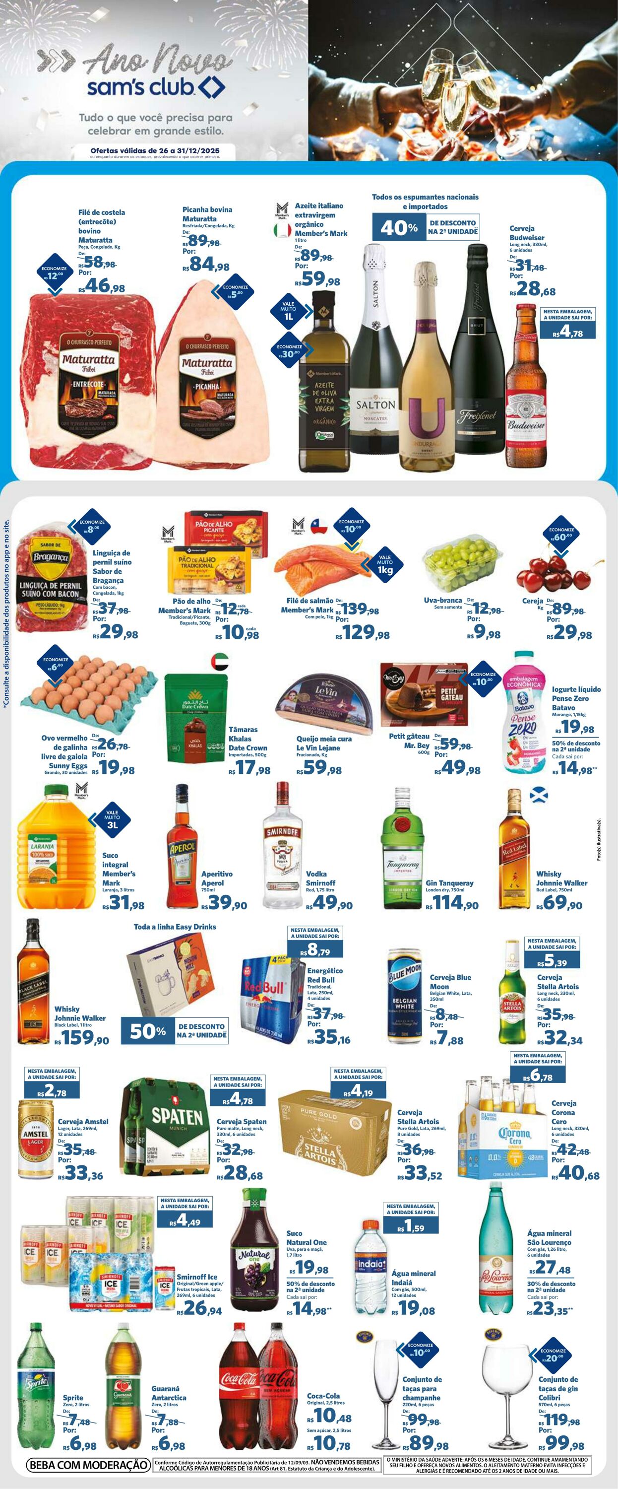 Folheto Sam's Club 26.12.2025 - 31.12.2025