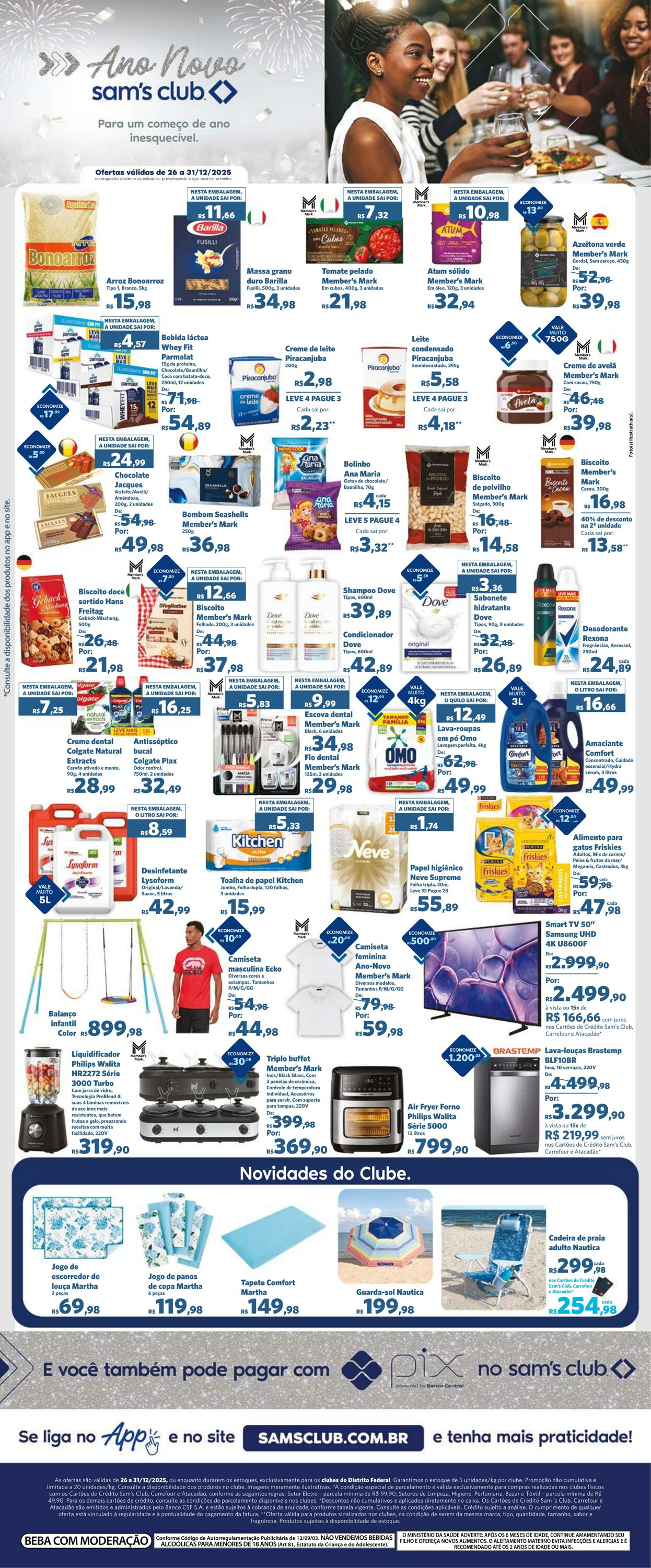 Folheto Sam's Club 26.12.2025 - 31.12.2025