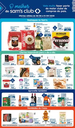 Folheto Sam's Club 28.08.2025 - 01.09.2025