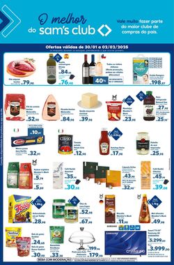 Folheto Sam's Club 30.01.2025 - 02.02.2025