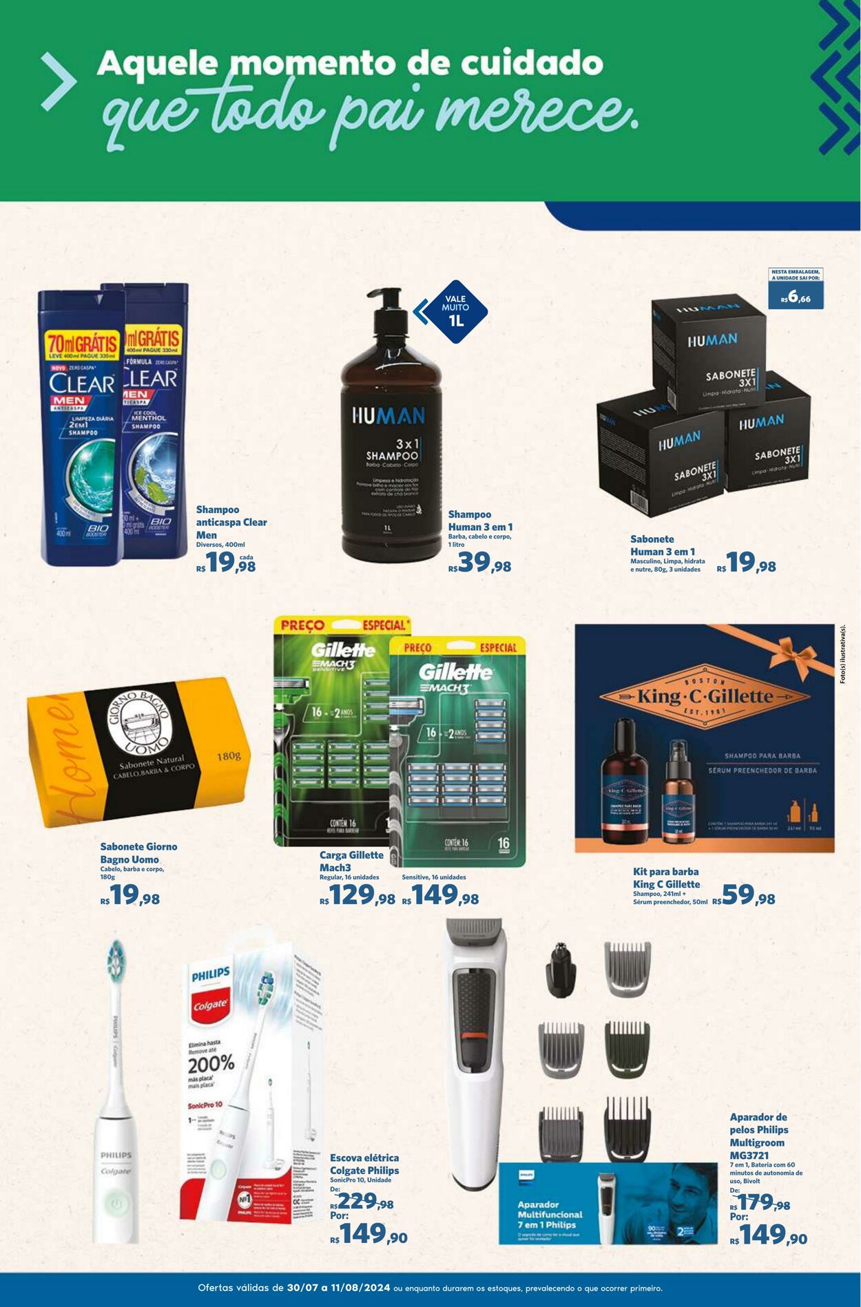 Folheto Sam's Club 30.07.2024 - 11.08.2024