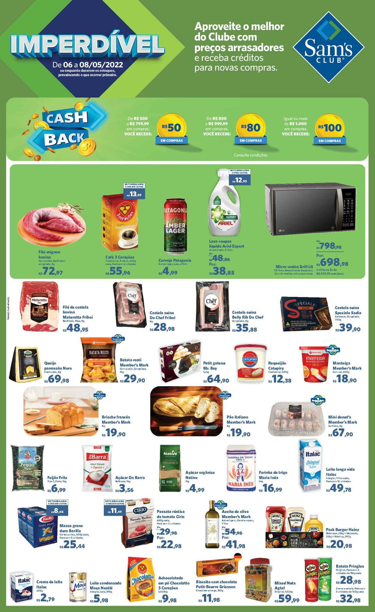 Sam's Club Folheto Promocional - Válido de  a  - Página nº 1 -  