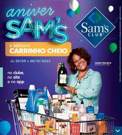 Folheto Sam's Club 29.09.2022-06.10.2022