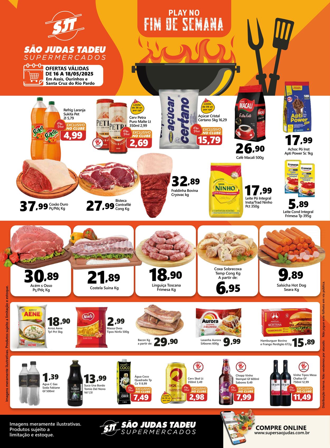 São Judas Tadeu Folhetos promocionais