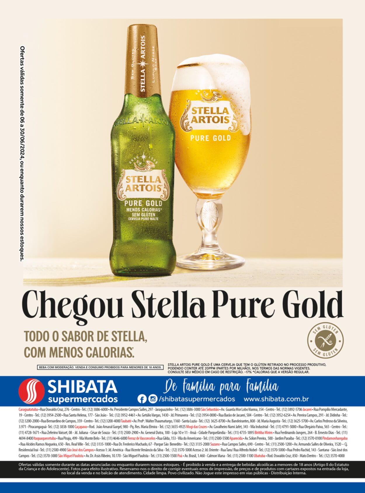 Folheto Shibata Supermercados 06.06.2024 - 09.06.2024
