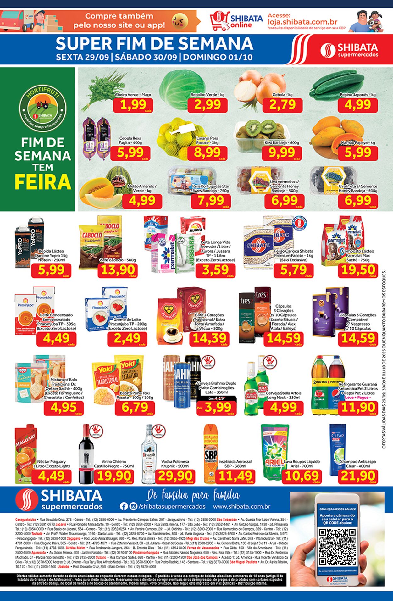 Folheto Shibata Supermercados 09.01.2023 - 10.12.2023