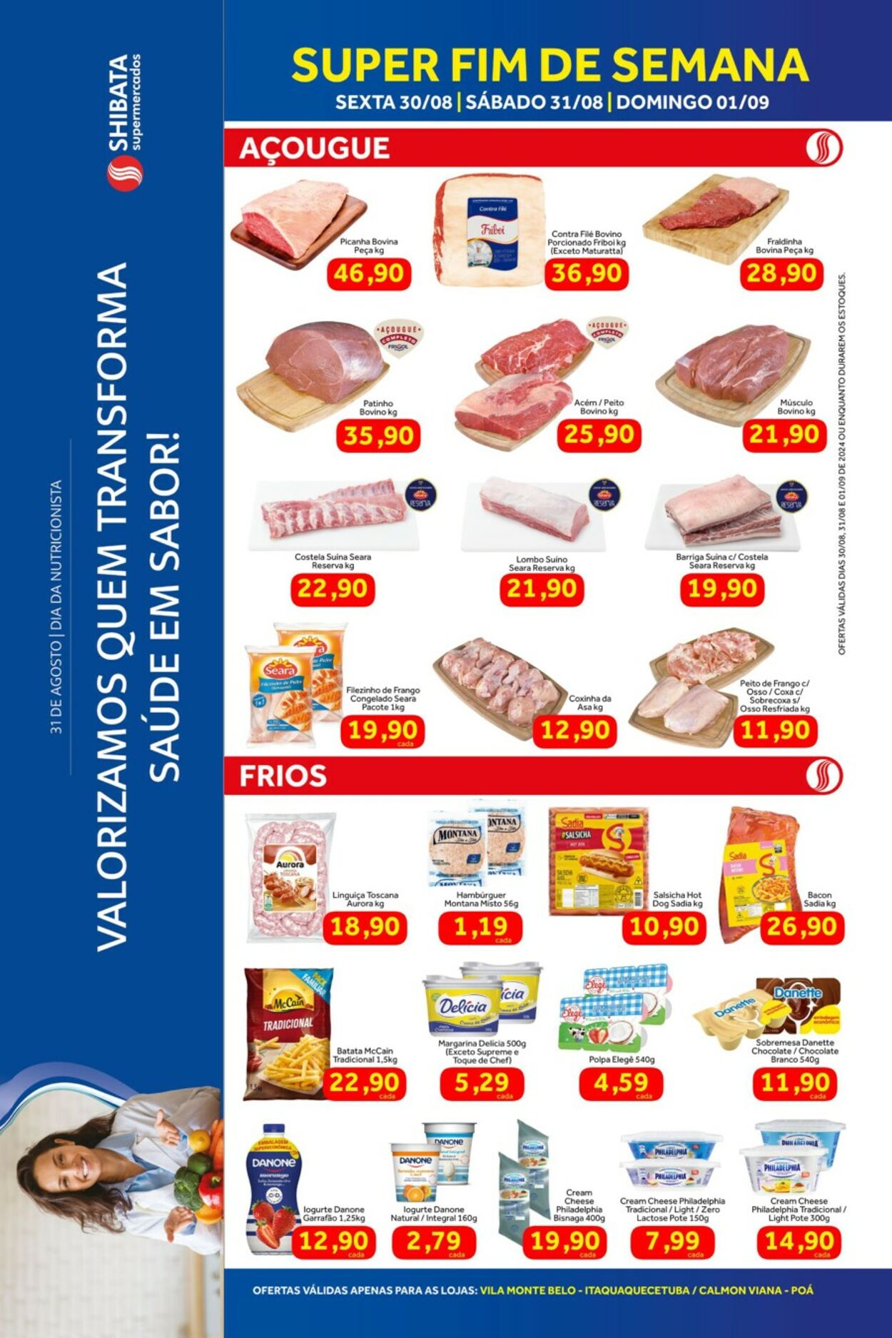 Folheto Shibata Supermercados 08.01.2024 - 09.12.2024