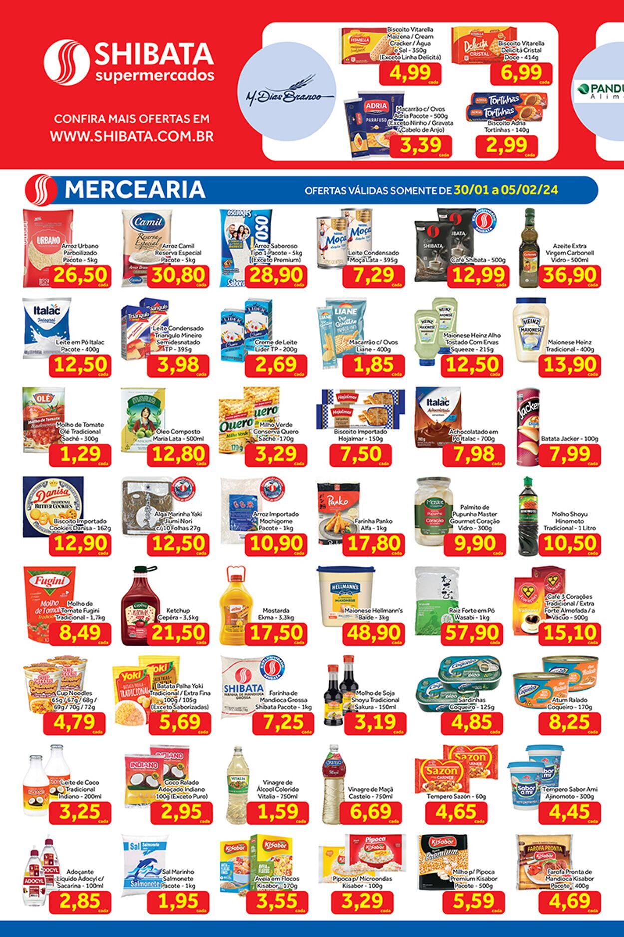 Folheto Shibata Supermercados 01.05.2024 - 02.12.2024