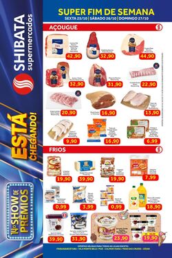 Folheto Shibata Supermercados 25.10.2024 - 27.10.2024