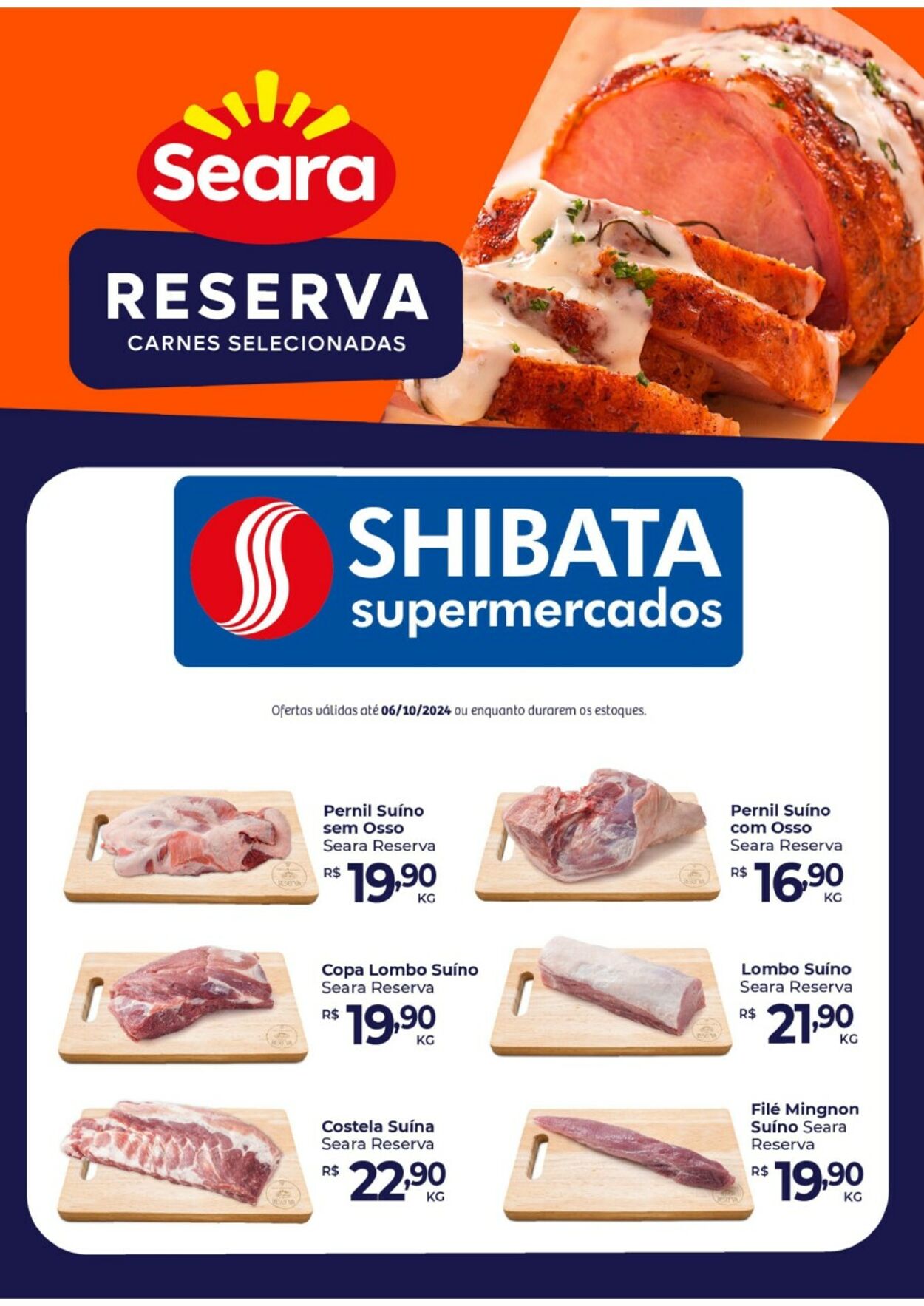 Folheto Shibata Supermercados 02.10.2024 - 06.10.2024