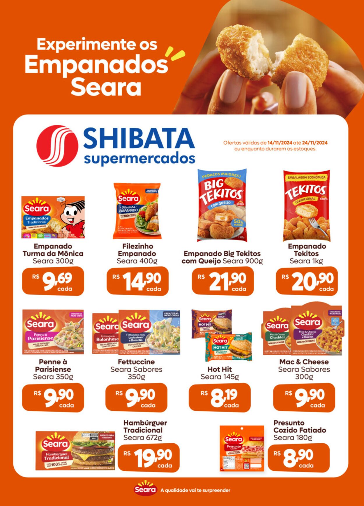 Folheto Shibata Supermercados 14.11.2024 - 24.11.2024