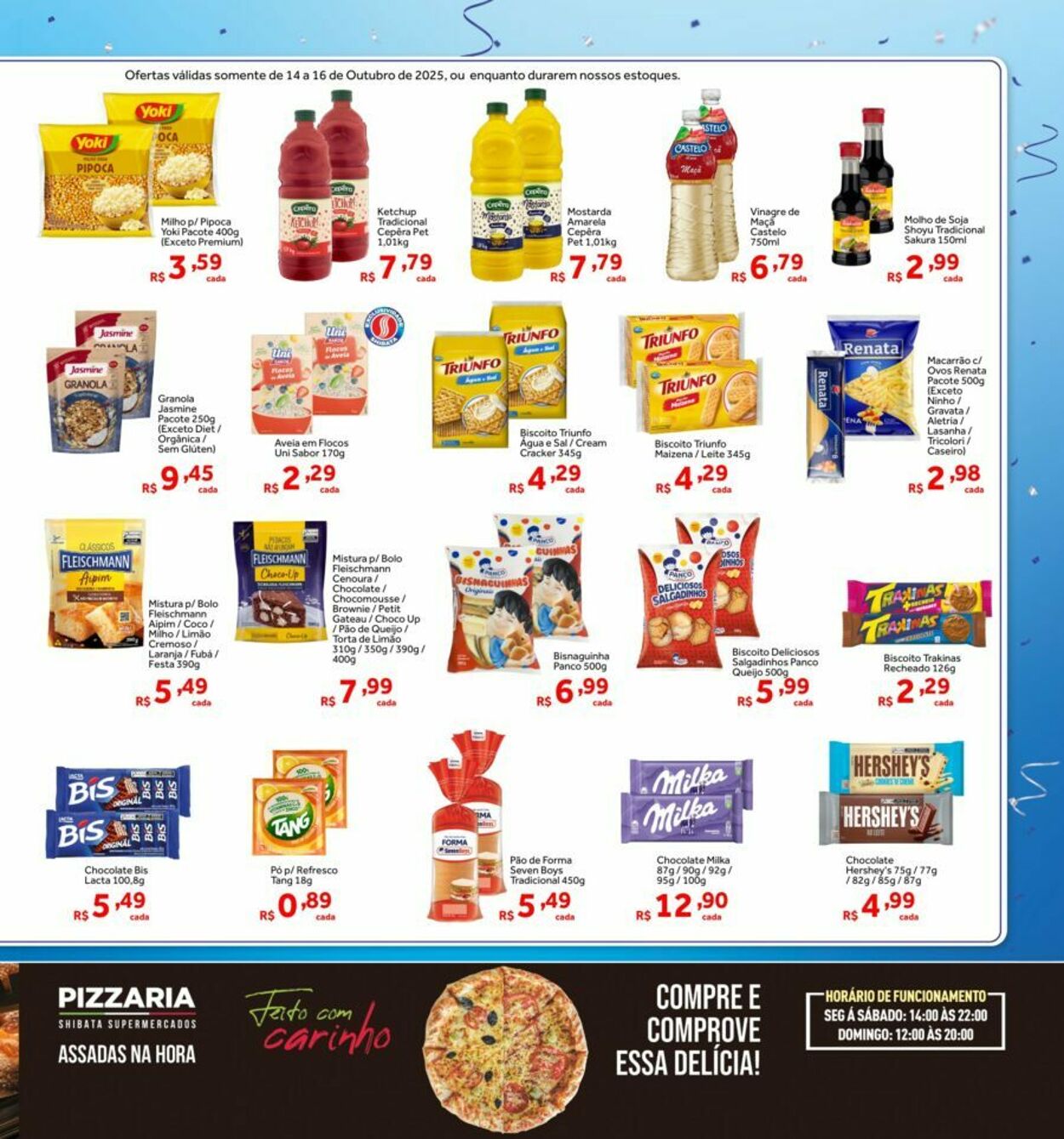 Folheto Shibata Supermercados 14.10.2025 - 16.10.2025