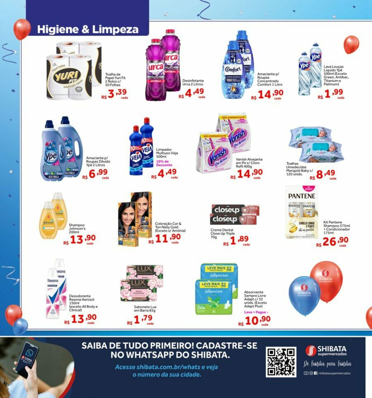 Folheto Shibata Supermercados 14.10.2025 - 16.10.2025
