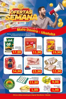 Folheto Shibata Supermercados 26.08.2025 - 01.09.2025