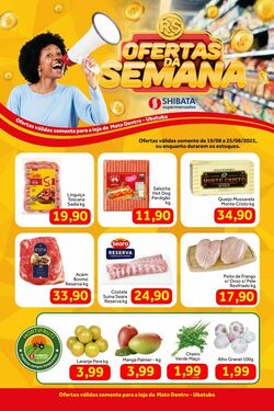 Folheto Shibata Supermercados 19.08.2025 - 25.08.2025