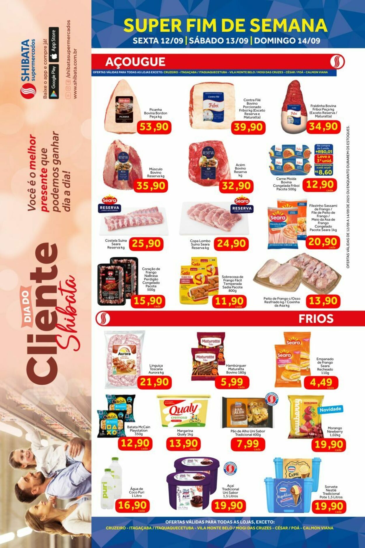 Folheto Shibata Supermercados 12.09.2025 - 14.09.2025