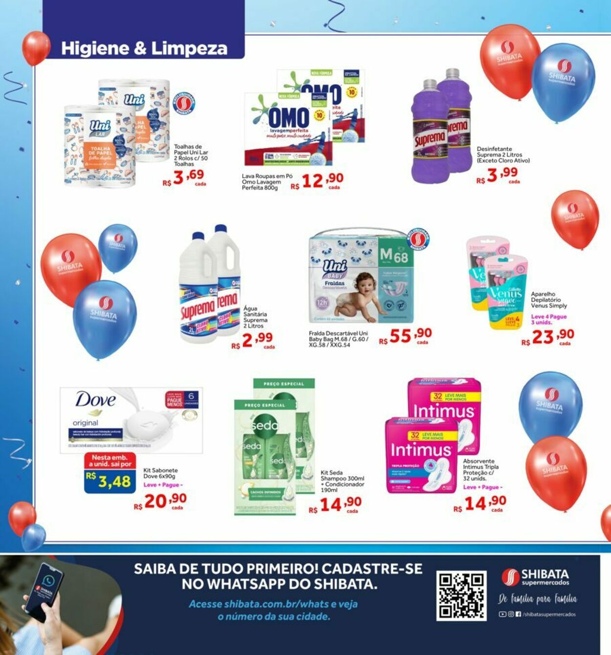 Folheto Shibata Supermercados 17.10.2025 - 20.10.2025