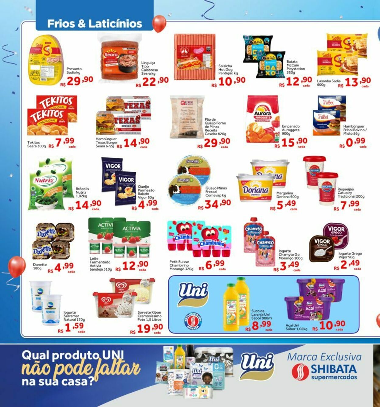 Folheto Shibata Supermercados 17.10.2025 - 20.10.2025