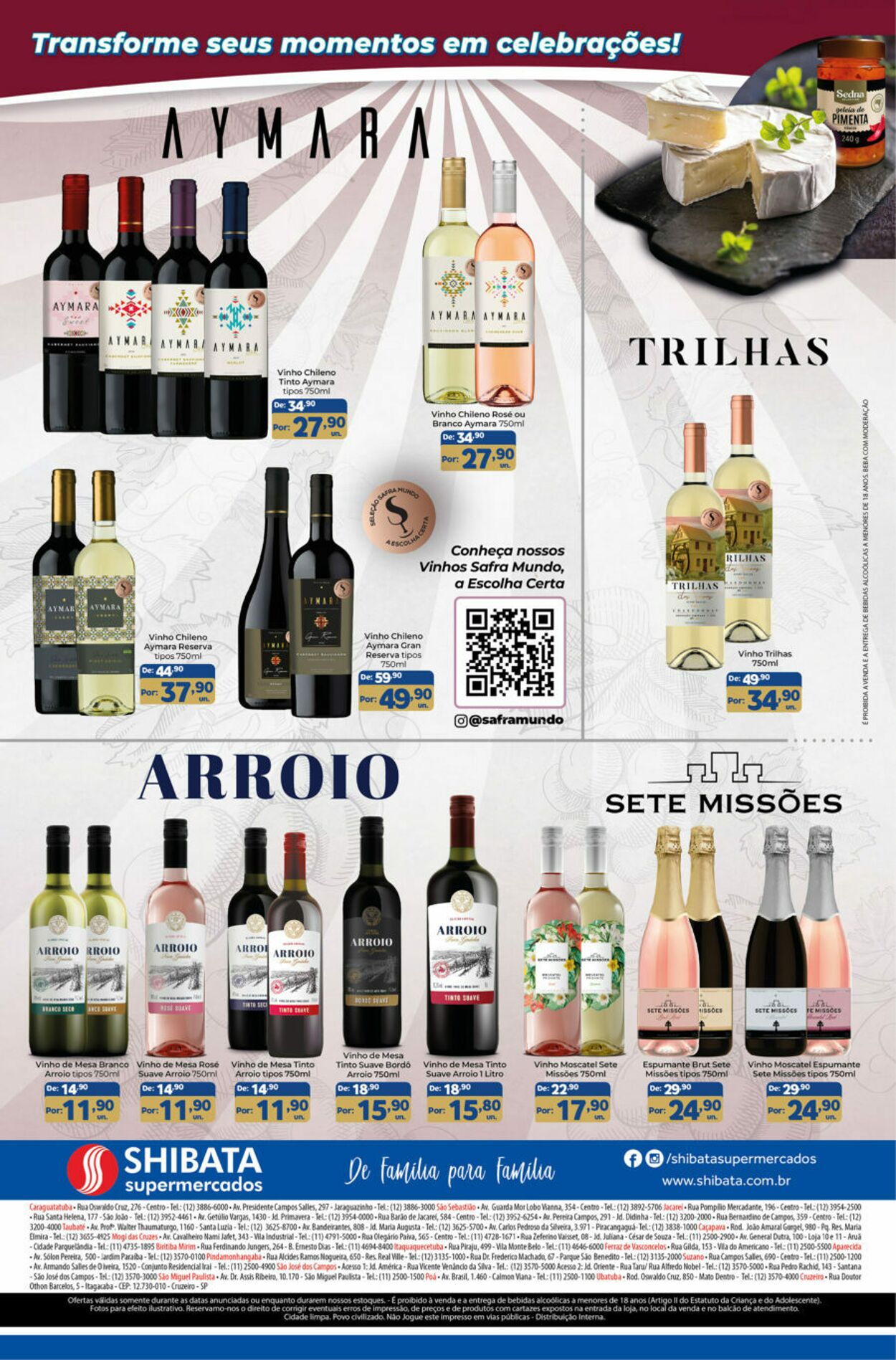 Folheto Shibata Supermercados 29.08.2025 - 14.09.2025
