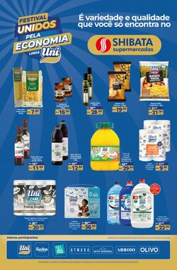 Folheto Shibata Supermercados 29.08.2025 - 14.09.2025
