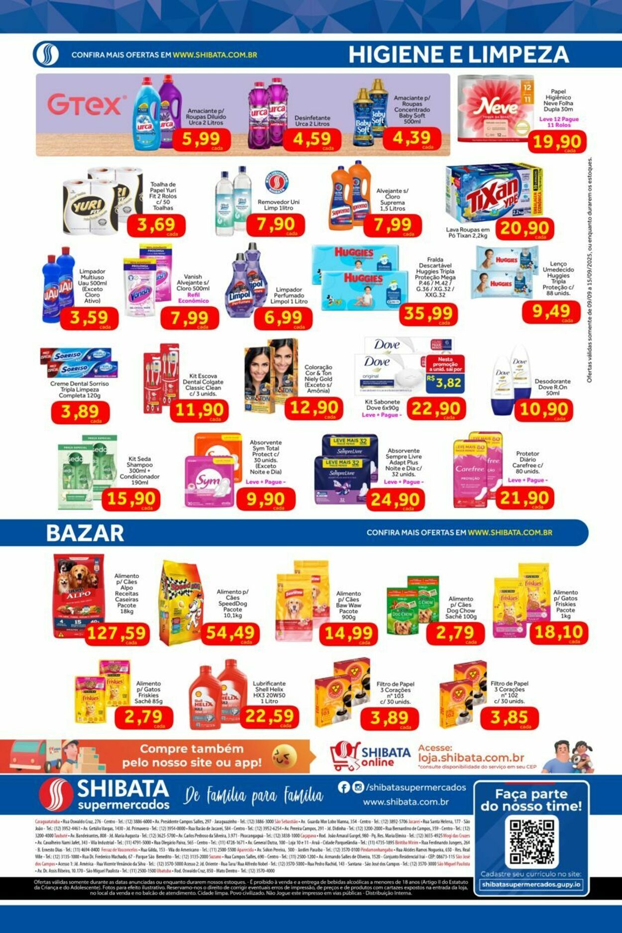 Folheto Shibata Supermercados 09.09.2025 - 15.09.2025