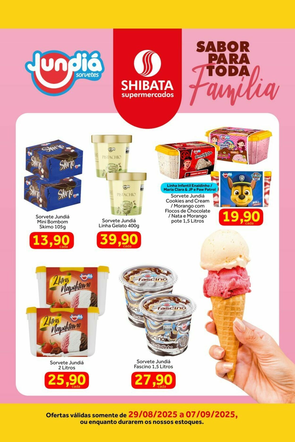 Folheto Shibata Supermercados 29.08.2025 - 07.09.2025