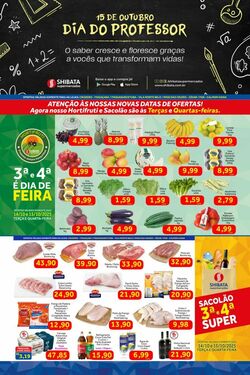 Folheto Shibata Supermercados 14.10.2025 - 20.10.2025