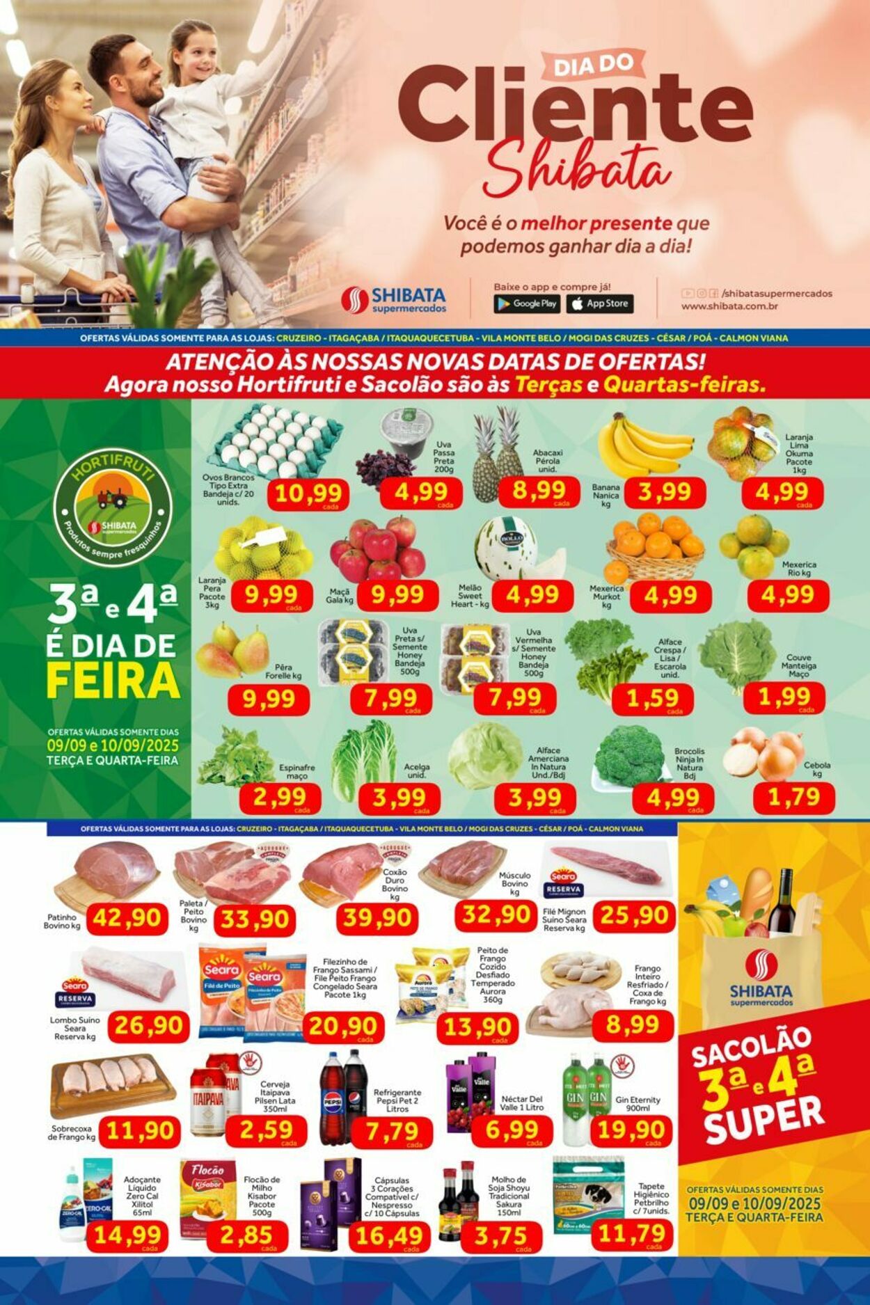 Folheto Shibata Supermercados 09.09.2025 - 15.09.2025
