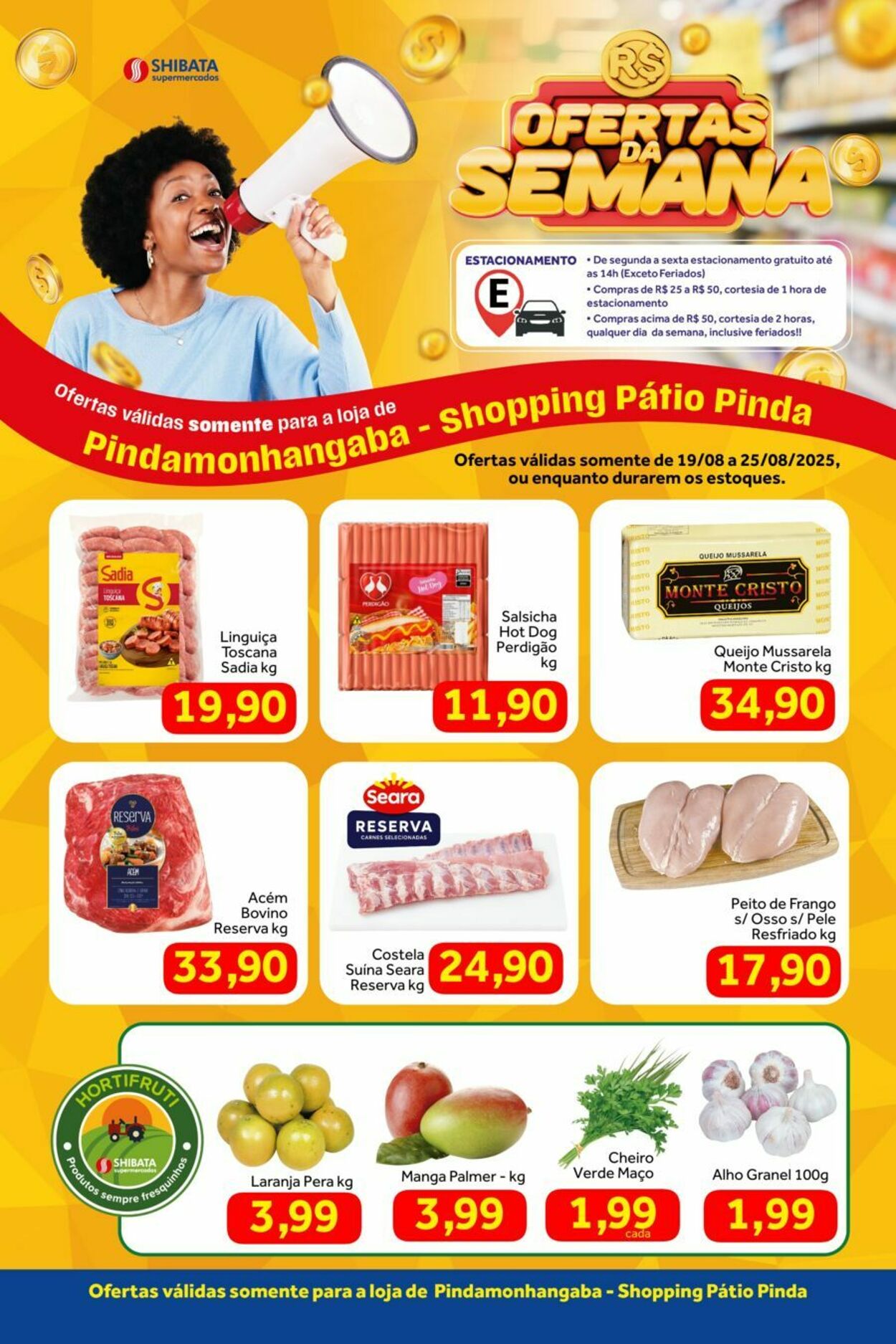 Folheto Shibata Supermercados 19.08.2025 - 25.08.2025