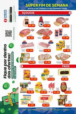 Folheto Shibata Supermercados 22.08.2025 - 24.08.2025