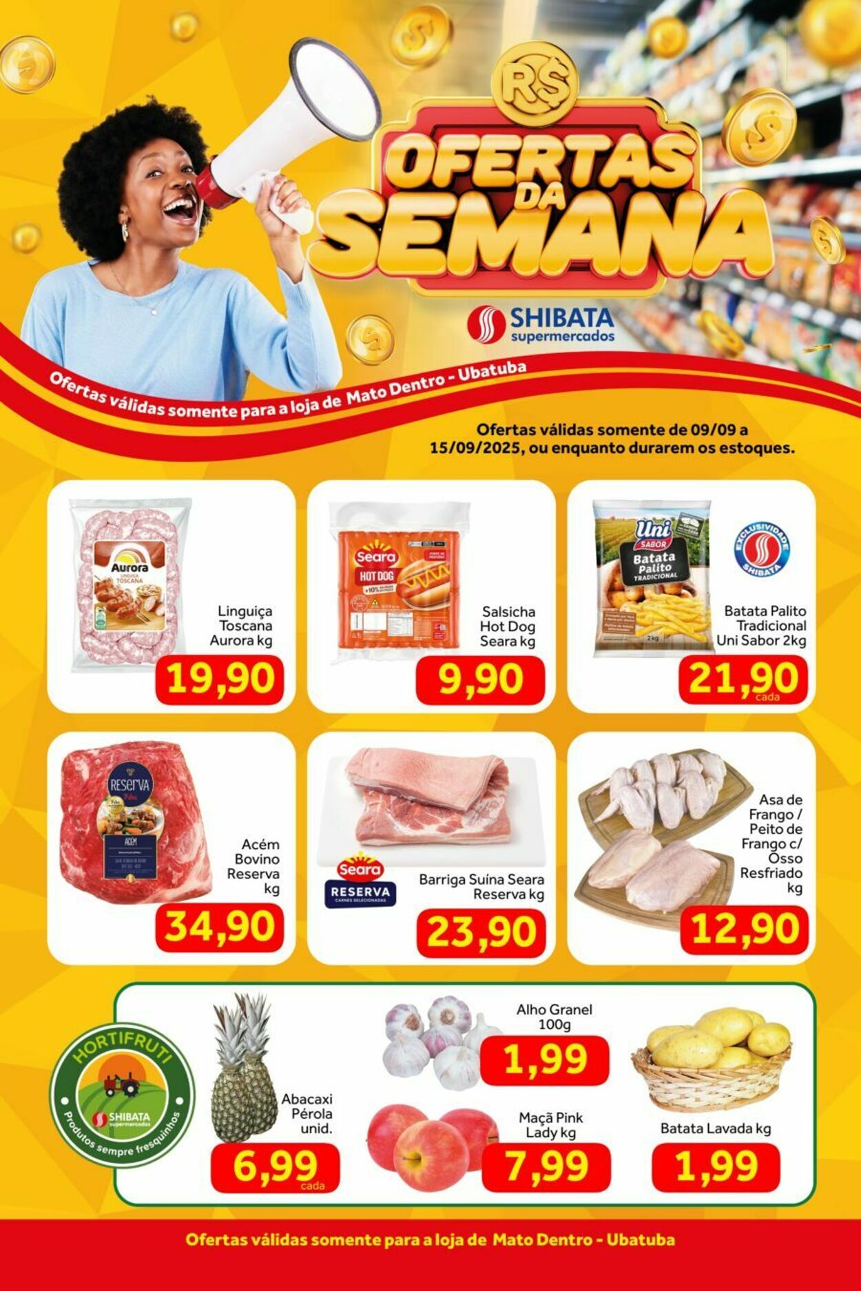 Folheto Shibata Supermercados 09.09.2025 - 15.09.2025