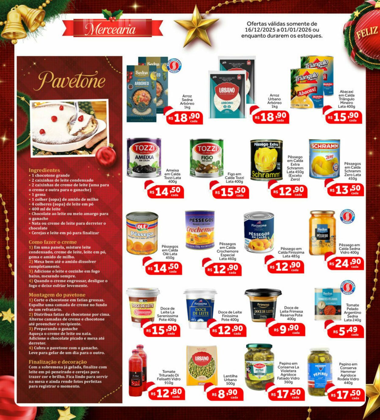 Folheto Shibata Supermercados 16.12.2025 - 01.01.2026