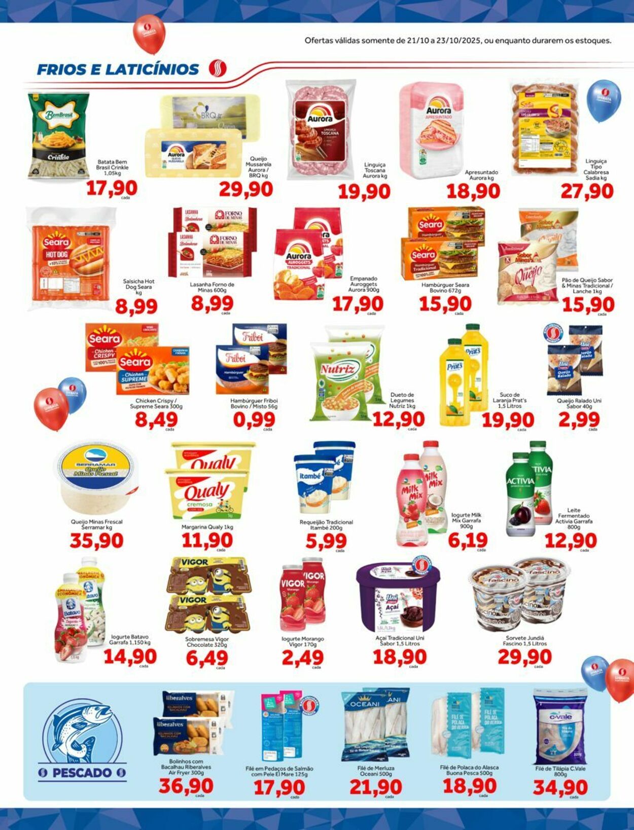 Folheto Shibata Supermercados 21.10.2025 - 23.10.2025