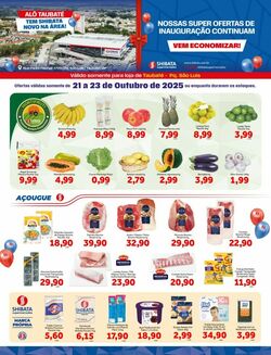Folheto Shibata Supermercados 21.10.2025 - 23.10.2025